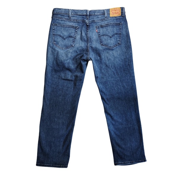 Levi Strauss 541 Athletic Fit Dark Wash Jeans Men W40 L32 - Picture 6 of 9